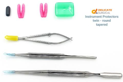 instrument protection,surgical,instrument tip protection,instrument protectors, weitlaner, gelpi, AORN, clear tip caps clip